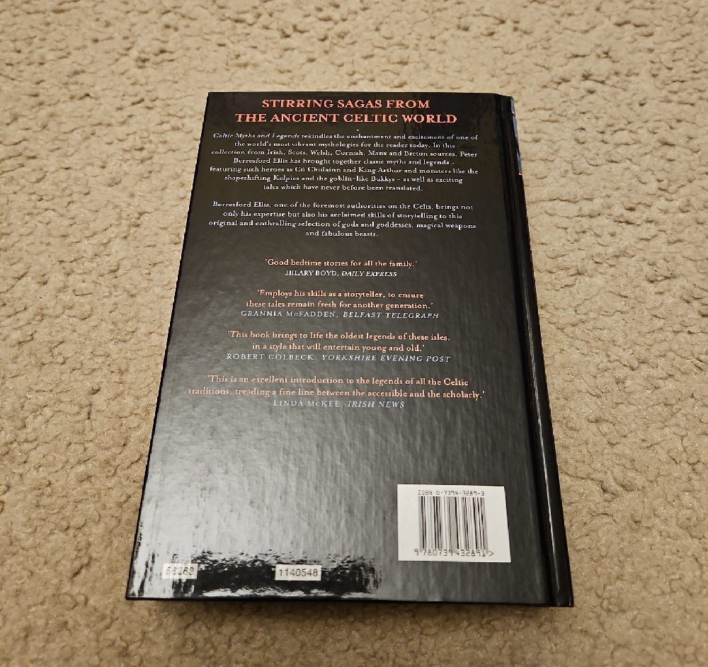 Celtic Myths and Legends by Peter Berresford Ellis | Hardcover - Picture 6 of 6